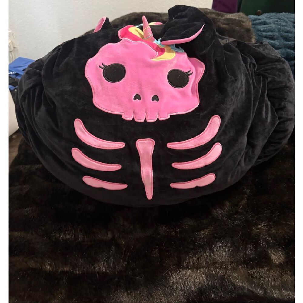 Squishmallows Sketlana Skeleton Adult Halloween Costume One Size Fits MostSquish